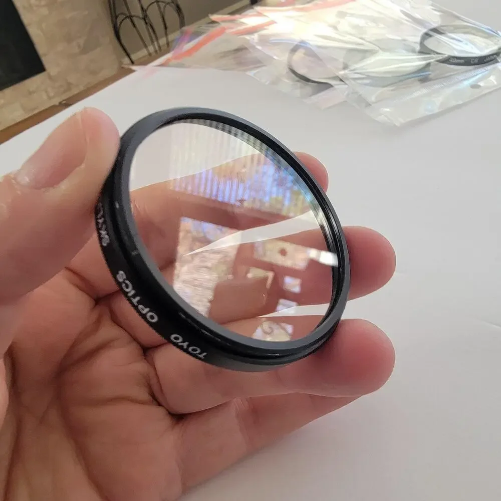 Toyo Optics Skylight (1A) 49mm Black UV Filter Non-Reflex For Camera Lens
